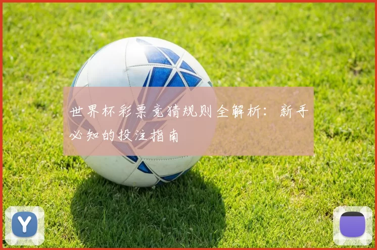 世界杯彩票竞猜规则全解析：新手必知的投注指南