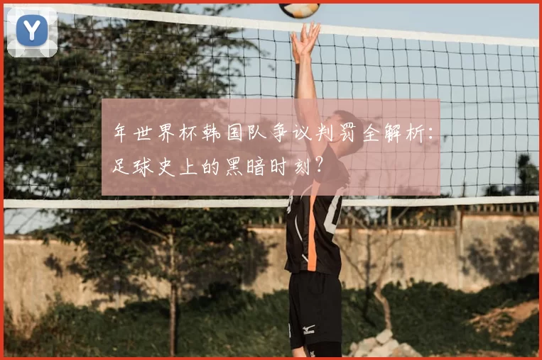 年世界杯韩国队争议判罚全解析:足球史上的黑暗时刻?