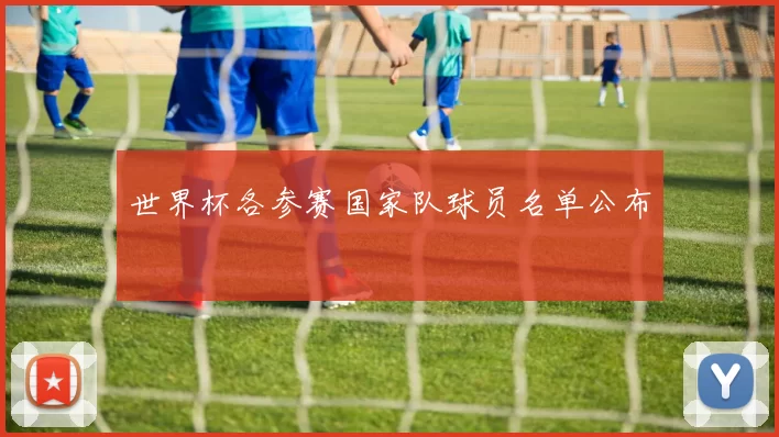 世界杯各参赛国家队球员名单公布